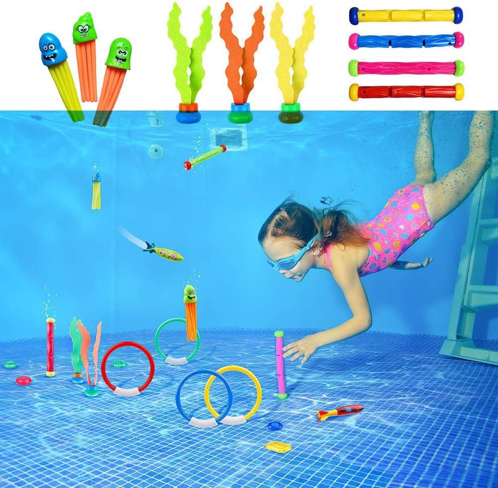 pool rings to swim through