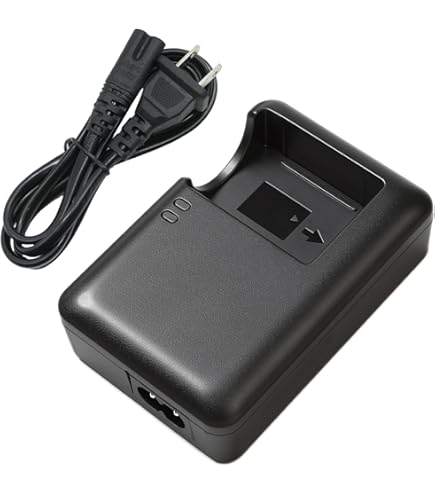 Amazon.com : LCD Micro USB Battery Charger for Canon PowerShot