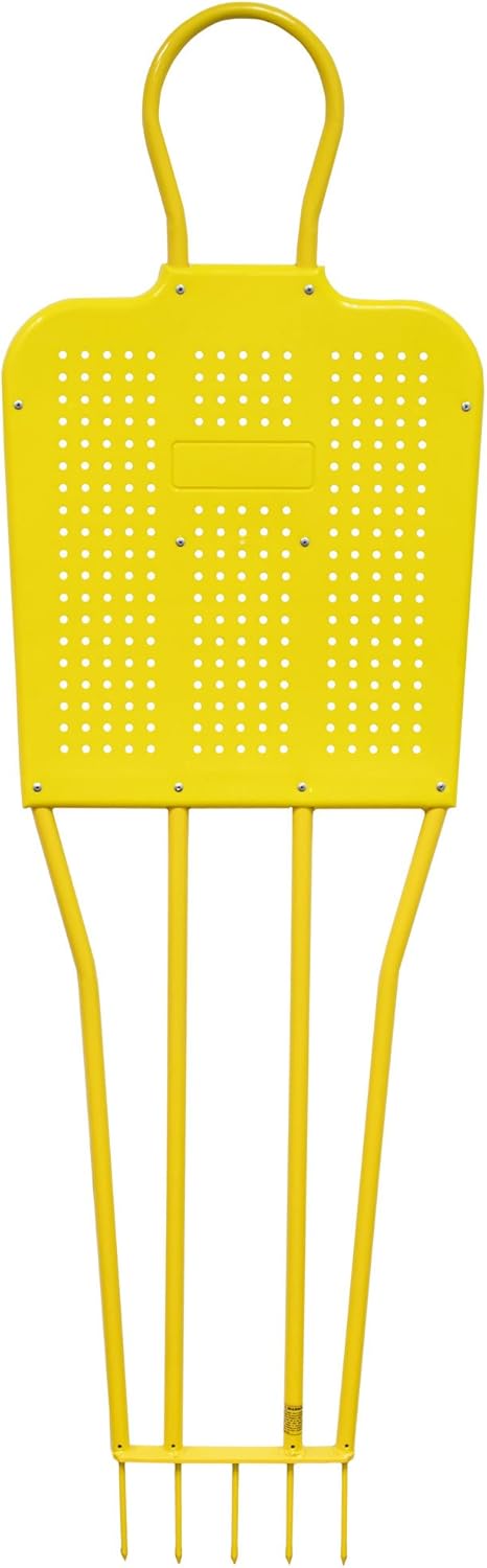 Crown Sporting Goods Steel Soccer Training Penalty Dummy - (5' 2") Portable Defender for Coaching Free-Kicks, Offense, & Defense : Sports & Outdoors