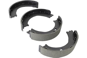 QUALITY-BUILT Rear Parking Brake Shoes FPS771 Compatible with 1999-2010 Chevrolet/Dodge/Ford/GMC/Hummer (Avalanche 2500,E-250,E-250 Econoline,E-350 Club Wagon,E-350 Econoline Club Wagon,E-350 Super D)