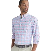 Vineyard Vines Men's Mangrove Tattersall Featherweight Performance Shirt