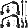 KUIPERAUTO 8PCS Front Upper Control Arm Suspension Kits K80306 K80308 Compatible with 2007-2014 Ford Expedition, 2009-2014 F-150, 2007-2014 Lincoln Navigator