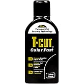 T-Cut 3-in-1 Color Fast Black Car Polish, 17fl oz – Cleans, Restores & Protects - Removes Scratches & Swirl Marks - Enhances Color & Leaves a Durable Protective Shine - with Ceramic Wax Protection
