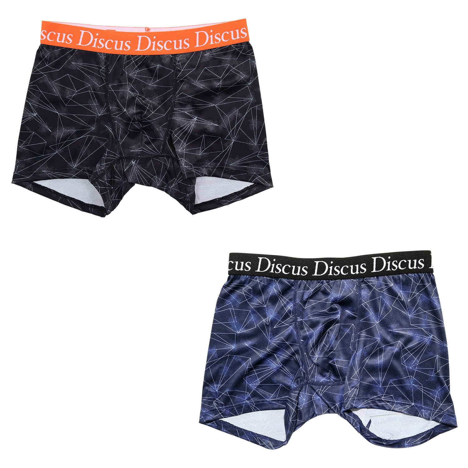 展/2P/DISCUS/TBT/前閉ボクサーロゴ総柄581 M アソート