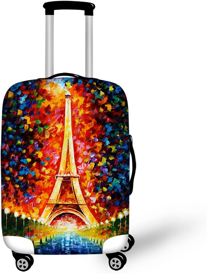 Eiffel Tower Luggage Cover Dustproof Suitcase Protective