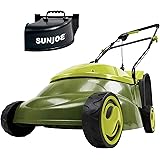 Sun Joe MJ401E-PRO Electric Lawn Mower w/Collapsible Handle, 3-Position Height Control, 10.6-Gallon Bag and Side Discharge Ch