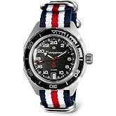 VOSTOK | Komandirskie 650541 GMT Automatic Mechanical Self-Winding Diver Wrist Watch