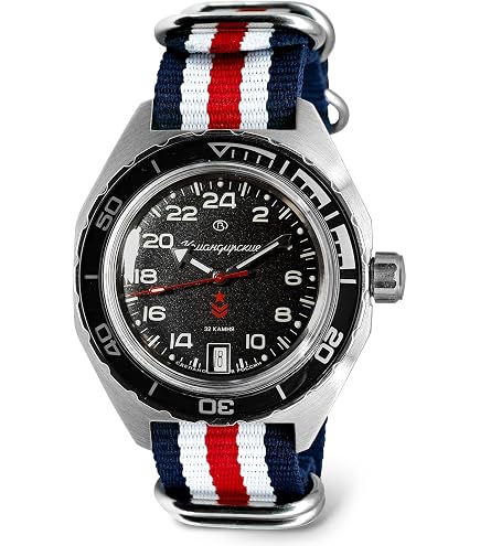 Amazon.com: VOSTOK | Komandirskie 650539 GMT Automatic Mechanical