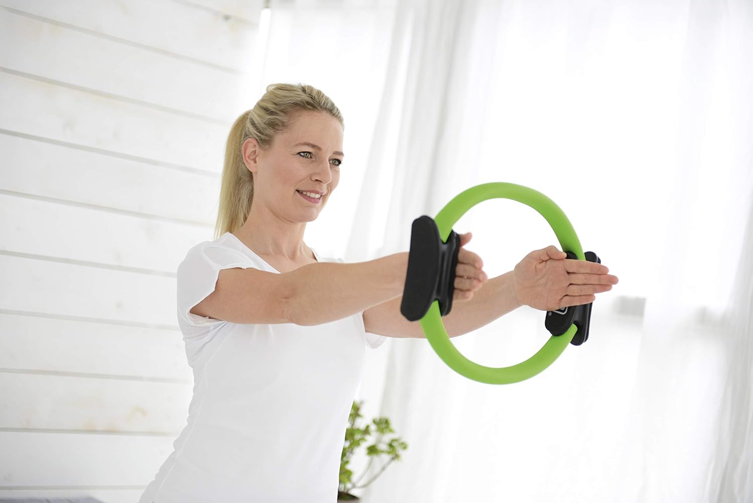 Sissel Pilates Circle Compact, Green, 33 cm - Image 4