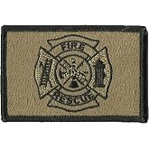 Fire Rescue Tactical Patches - Coyote