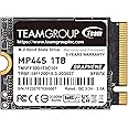 TEAMGROUP MP44S SSD 1TB SLC Cache Gen 4x4 M.2 2230 PCIe 4.0 NVMe Steam Deck ASUS ROG Ally Mini PCs R/W Speed up to 5000/3500 MB/s TM5FF3001T0C101