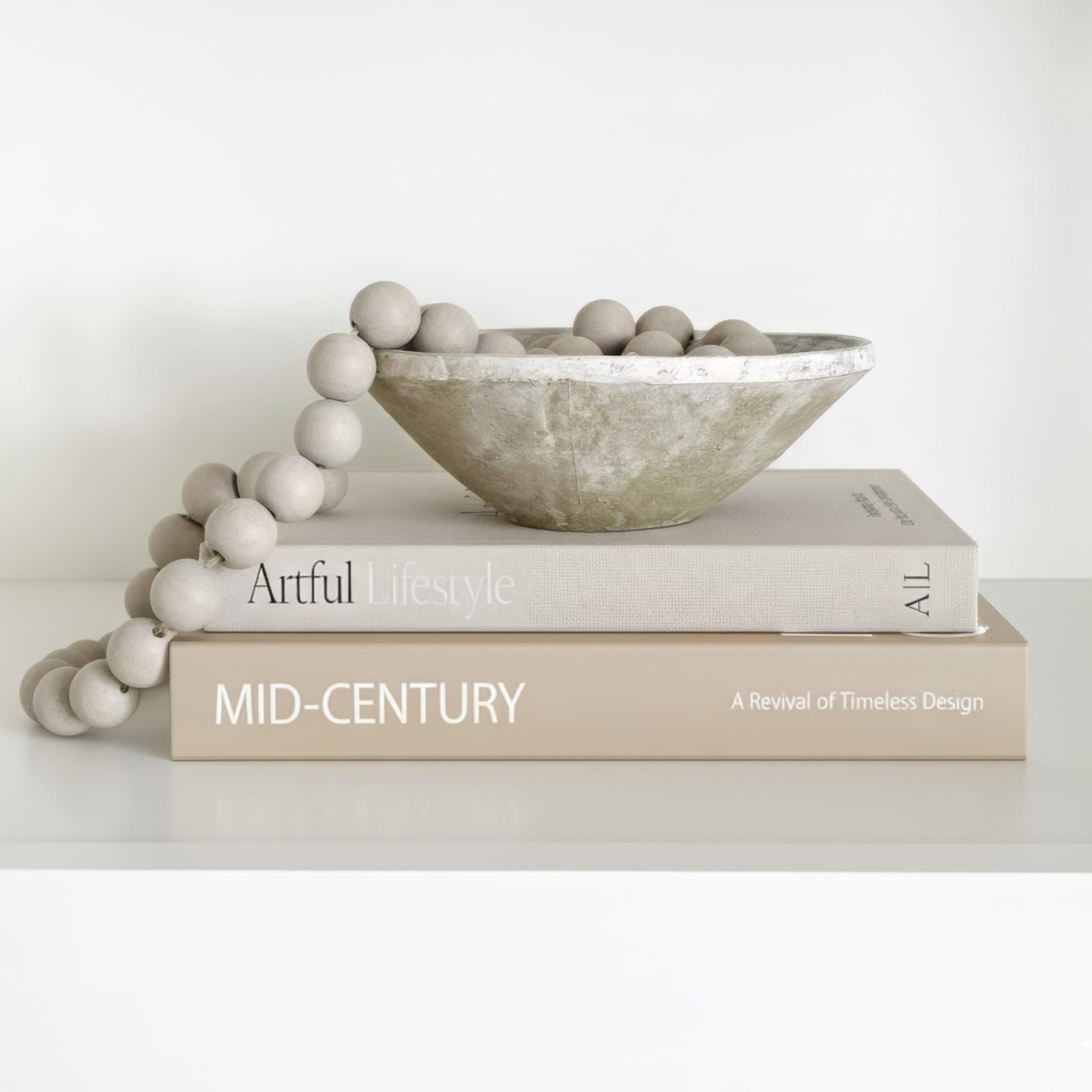 Photo 1 of Aesthetic Decorative Books - Set of 2 Stylish Boxes Enhance Your Coffee Table, Bookshelf or Mantel Decor - Beautiful Fake/Faux Books for Modern Home Decoration, Photo Storage and as a Keepsake Box