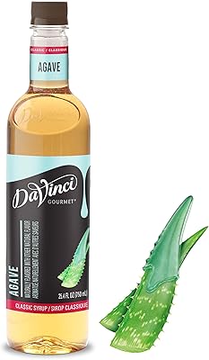 DaVinci Gourmet Natural Agave Syrup, 25.4 Fluid Ounces (Pack of 1)