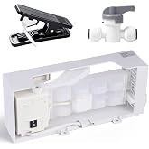 W11700250 W11359448 W11546935 W11633658 Ice Maker for WRS321SDHZ08 WRS325SDHZ08 WRS315SDHZ08 Compatible with Whirlpool Kenmore Amana Maytag Refrigerators, Pipe Cutter &amp; Water Inlet Valve Set