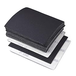 1/4 Sheet Sandpaper 180 Grit Hook & Loop or Clip on