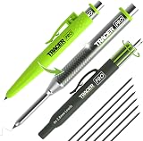 Tracer Pro Series Aluminium Deep Hole Construction Pencil with 6 Leads view 1