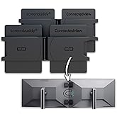 screenbuddy Set of 2, Magnetic Connection for Your Screens, Suitable for All Computer Monitors - Innovative Computer and Gaming Equipment