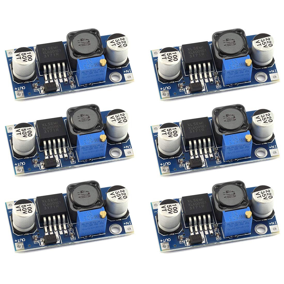 DZS Elec 12A DC-DC Step Down Buck Converter – Low Ripple Voltage Regulator With Heat Sink (4.5V-30V Input To 0.8V-30V Output)