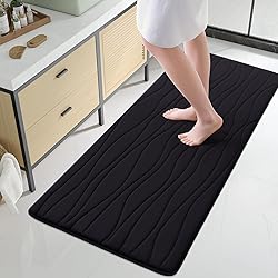 Buganda Memory Foam Bathroom Rug Mat 54x24, Extra
