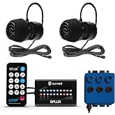 CURRENT Dual eFlux Aquarium Wave Pumps, 660gph - Includes 2 Wave Maker Water Circulation Pumps for Freshwater and Saltwater Fish Tanks - Multiple Adjustable Flow Modes - Wireless Remote Control