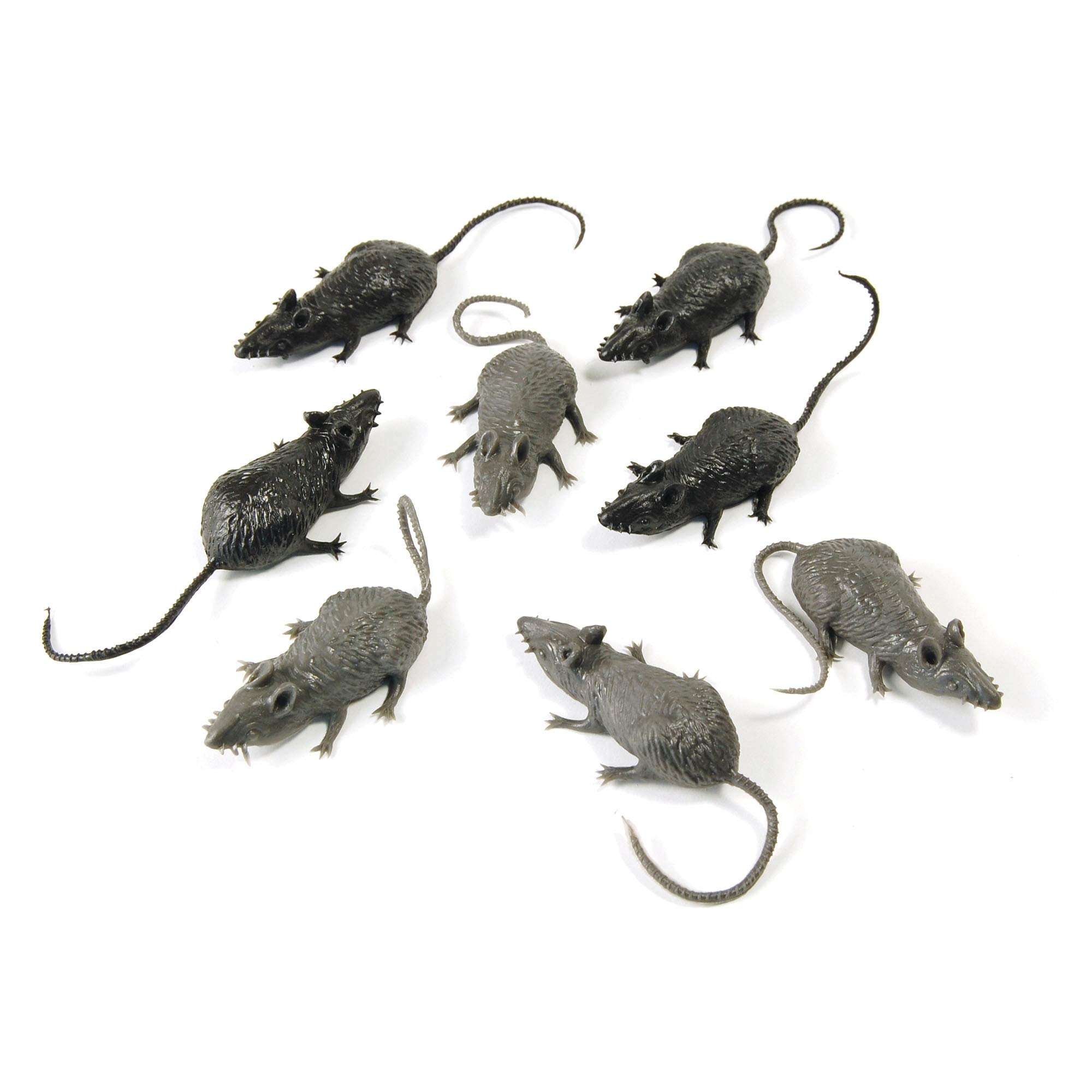 Bristol Novelty AK034 Scary Stuff Mice (8/pkt) Halloween