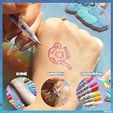 Townley Girl Stitch 16 Piece Glitter Pen Body Art Set Disney Princess view 5