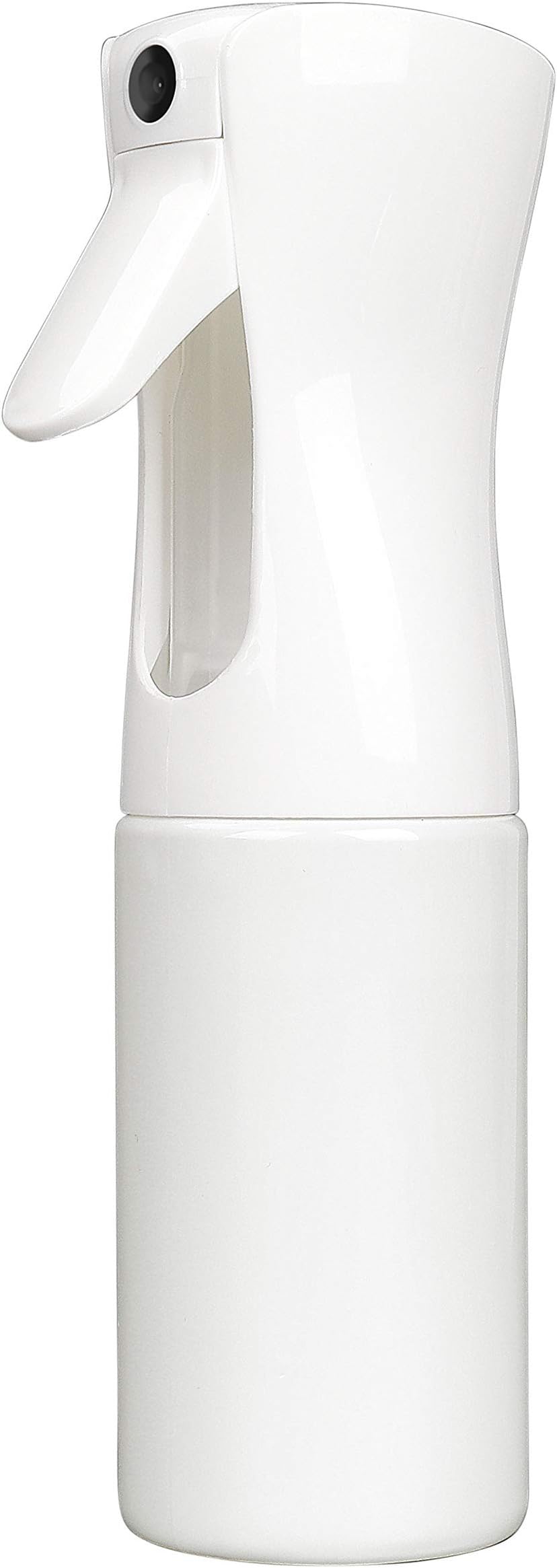 MaoXinTek Hair Spray Bottles Water Mister Empty Ultra Fine Continuous Pressurized 360 Misting Stylist Sprayer for Taming Curly Barber Hairstyling, Plants Cleaning (5.4oz/160ml) White