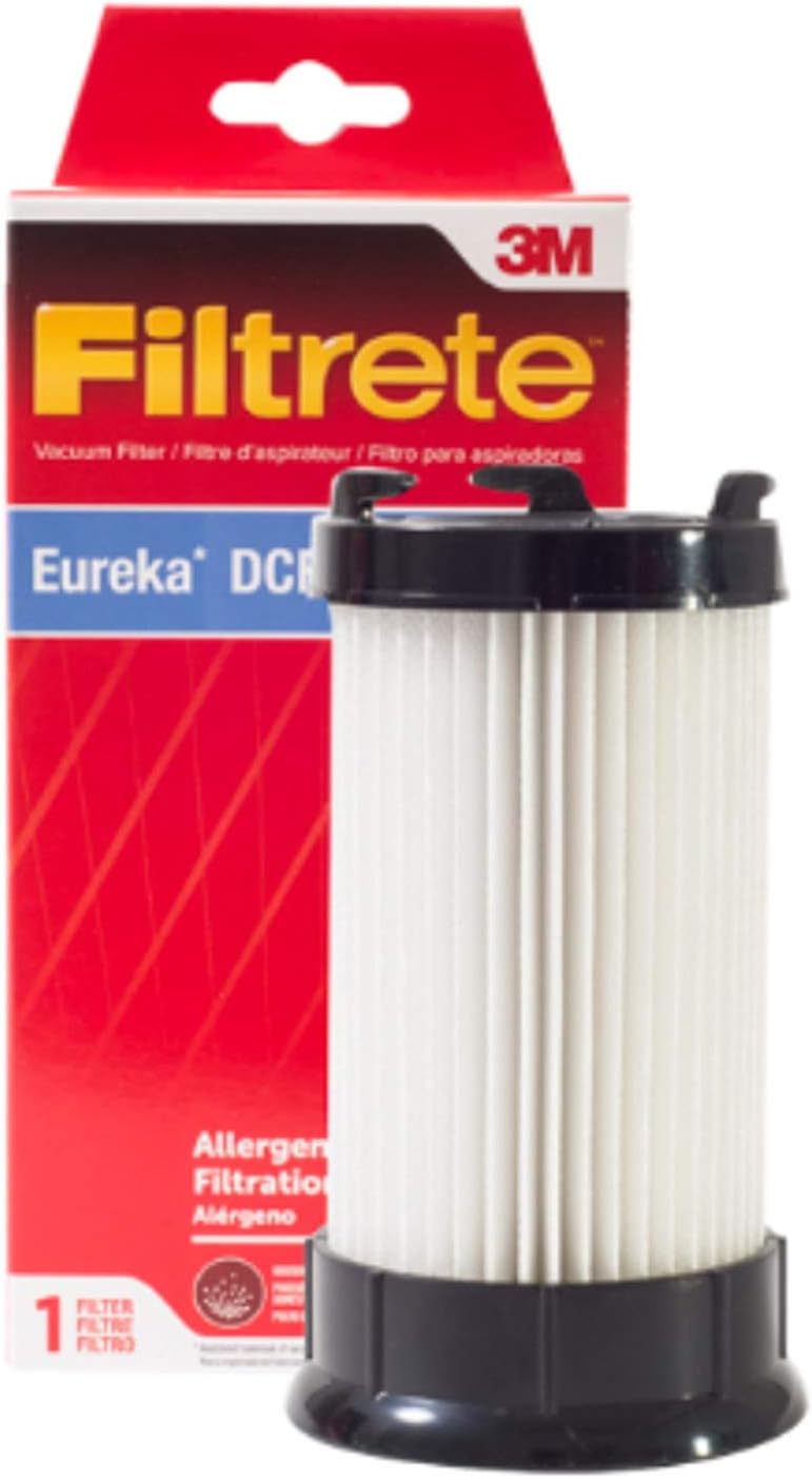 3M Eureka Style DCF-4 & DCF-18 Allergen Dust Cup Filter Pkg
