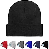 ZJHCEUS Custom Beanie Hats for Men Women Design Your Own Logo Personalized Knitted Hat Unisex Winter Skully Beanies