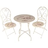 Amazon.de: GARTEN EISENMÖBEL SITZGRUPPE TISCH & STÜHLE GARTENMÖBEL