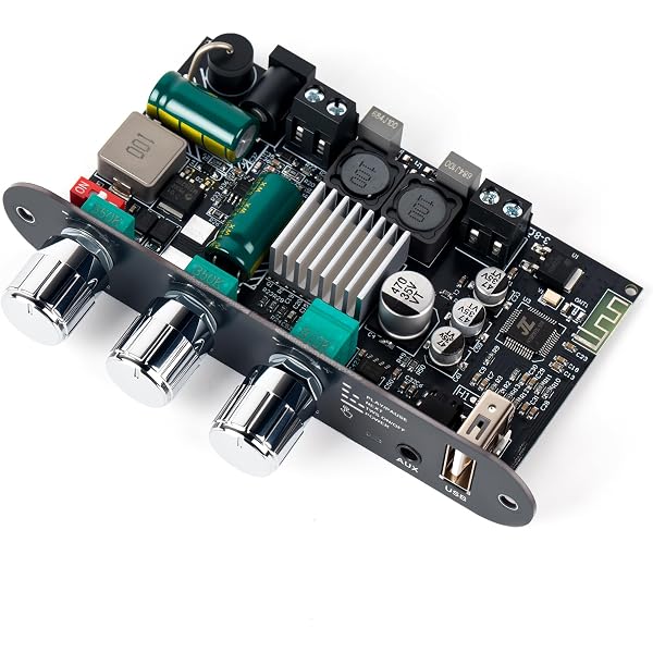 LM386 Audio-Verstärker Modul: 20-fach Verstärkung, 5–12 V, Mit Lautsprecher-Anschluss – 5 Stück Set Für DIY-Projekte