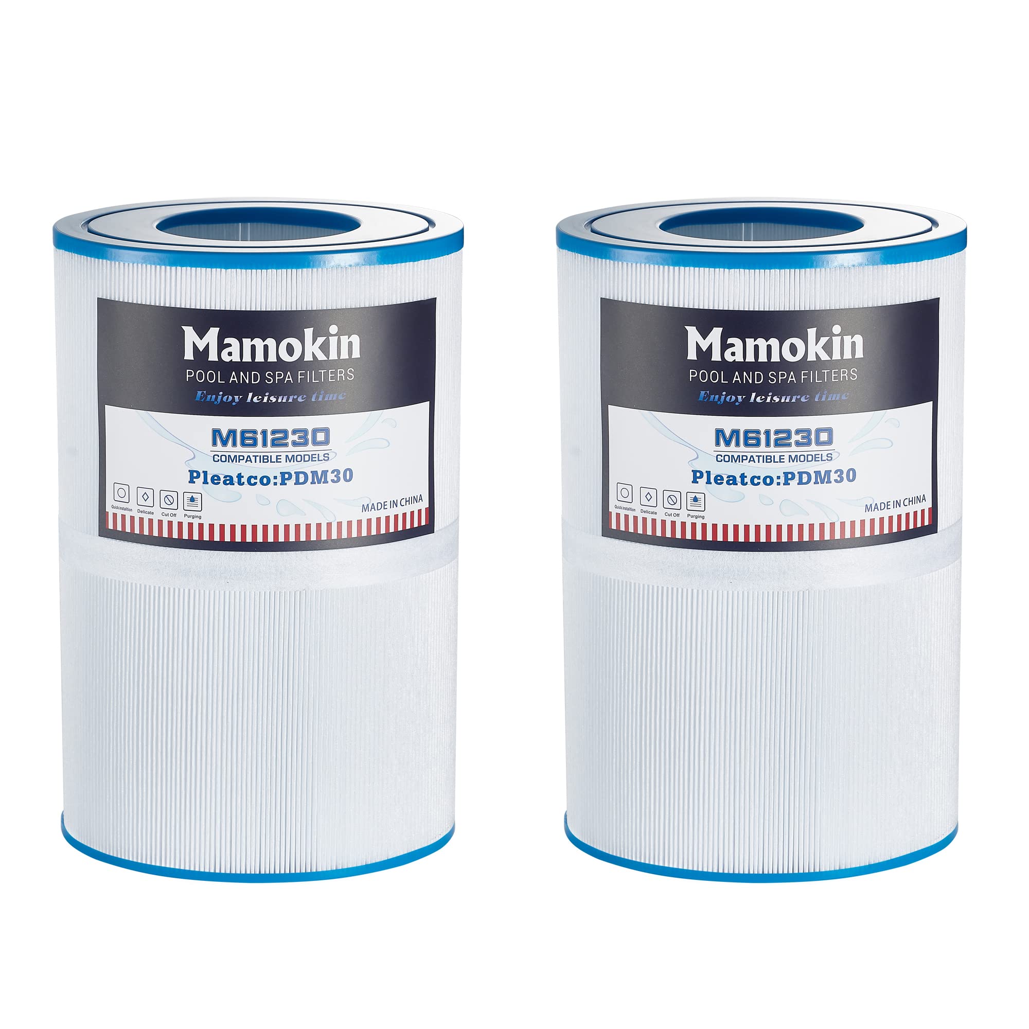 Photo 1 of ** FACTORY SEALED**
Mamokin Oval Spa Filter PDM30 Replaces Dream Maker Hot Tubs 461269, Filbur FC9940M and Odyssey, Big EZ, EZL, Crossover 730L, 730S Hot Tub Filter - 2 Pack