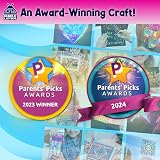 Purple Ladybug Mermaid Water Bottle Craft Kit for Kids 4 5 6 7 8 Years view 8