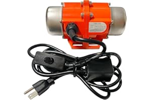 100W Concrete Vibrator Industrial Vibration Motor Single Phase AC 110V 3600rpm Motor Vibrating Source For Silo Hopper Shaking