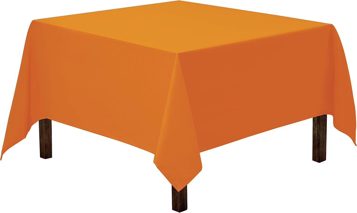 Best table cloth round orange