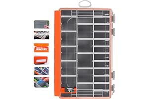 OH MY WOW tackle box waterproof storage organizer 3700 Fishing boxes Tray With Removable Dividers Lure Boxs Terminal container