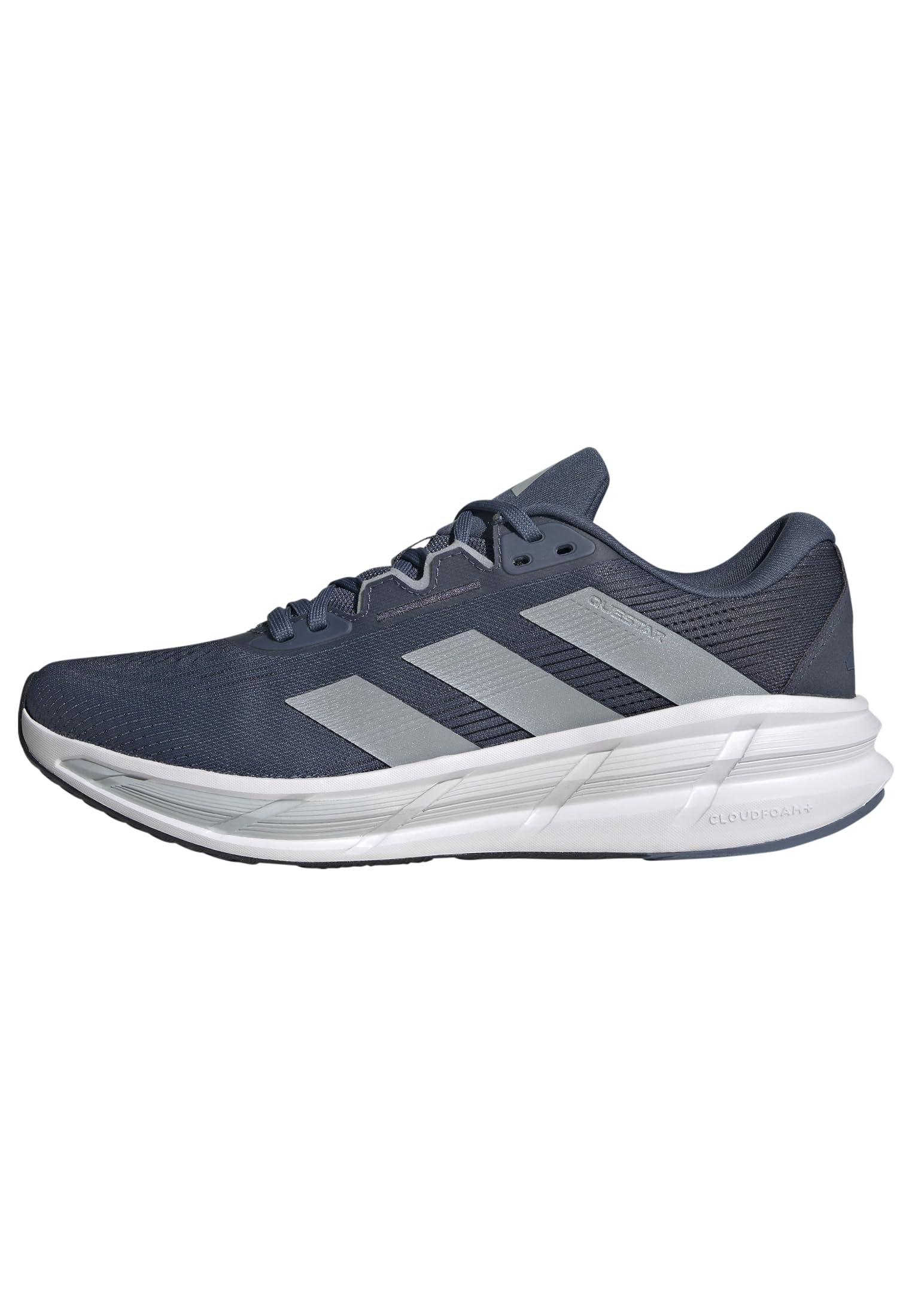 Adidas Men's Questar 3, Preloved Ink/Halo Silver/Shadow Navy, 6.5 Image