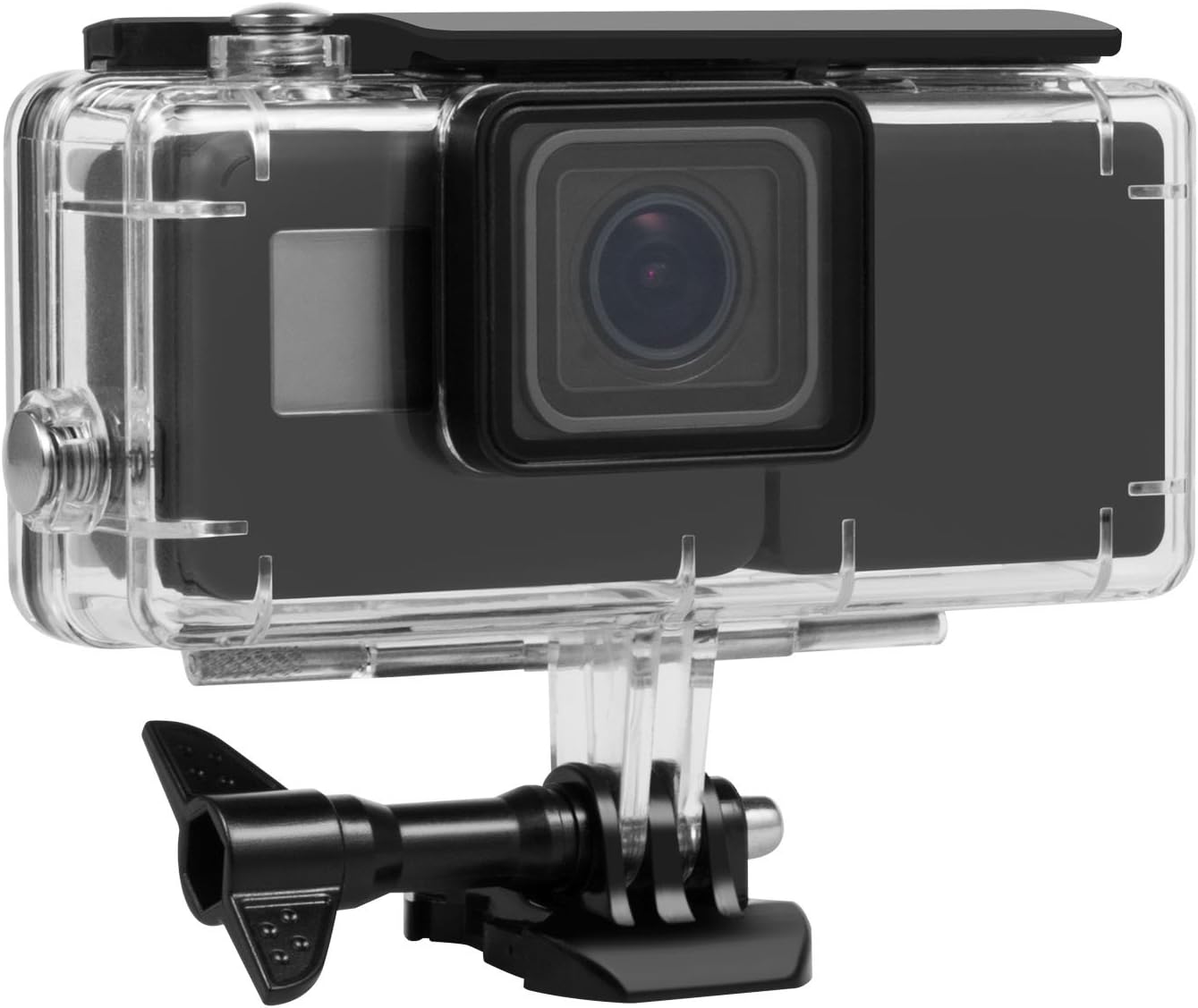 iTrunk Waterproof Housing Protective Case with Side Power Bank for GoPro Hero 2018 Hero 6 Hero 5 Action Camera