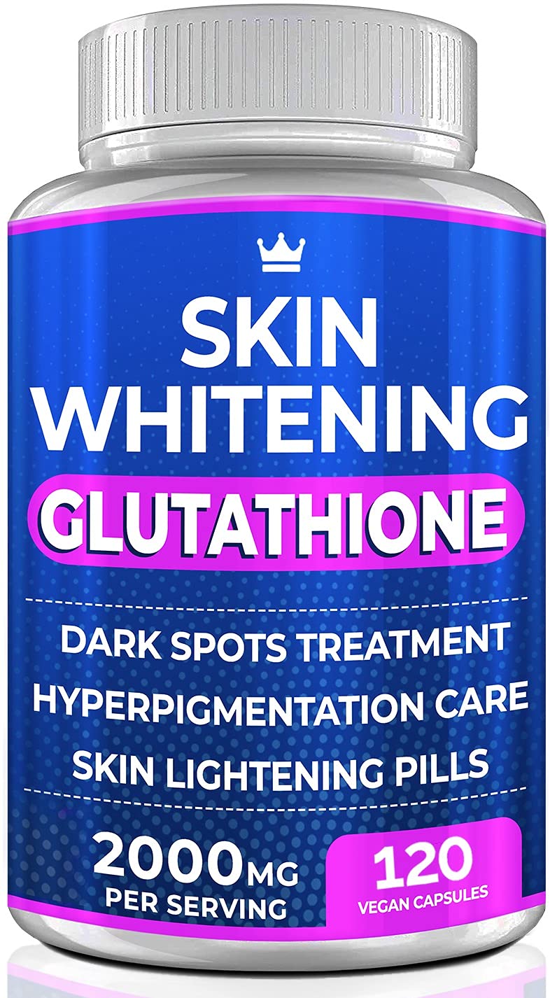 glutathione pills price in kenya Glutathione Whitening Pills - 120 Capsules 2000mg Glutathione - Effective  Skin Lightening Supplement - Dark Spots, Melasma & Acne Scar Remover,  Hyperpigmentation Treatment - Anti-Aging Antioxidant in Kenya