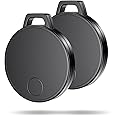 VEGA LYFE ST21 2-Pack, Bluetooth Tracker, Keys Finder and Item Locator for Keys, Bags, and More; Phone Finder, iOS and Android Compatible, Replaceable Battery, Water Resistance