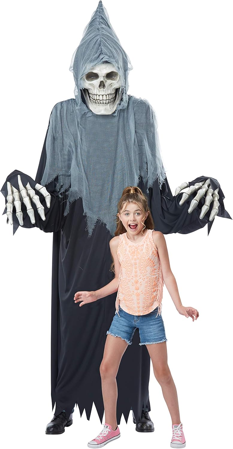 California Costumes Towering Terror Pumpkin - Adult Costume Adult Costume, -black/Green, One Size: Clothing