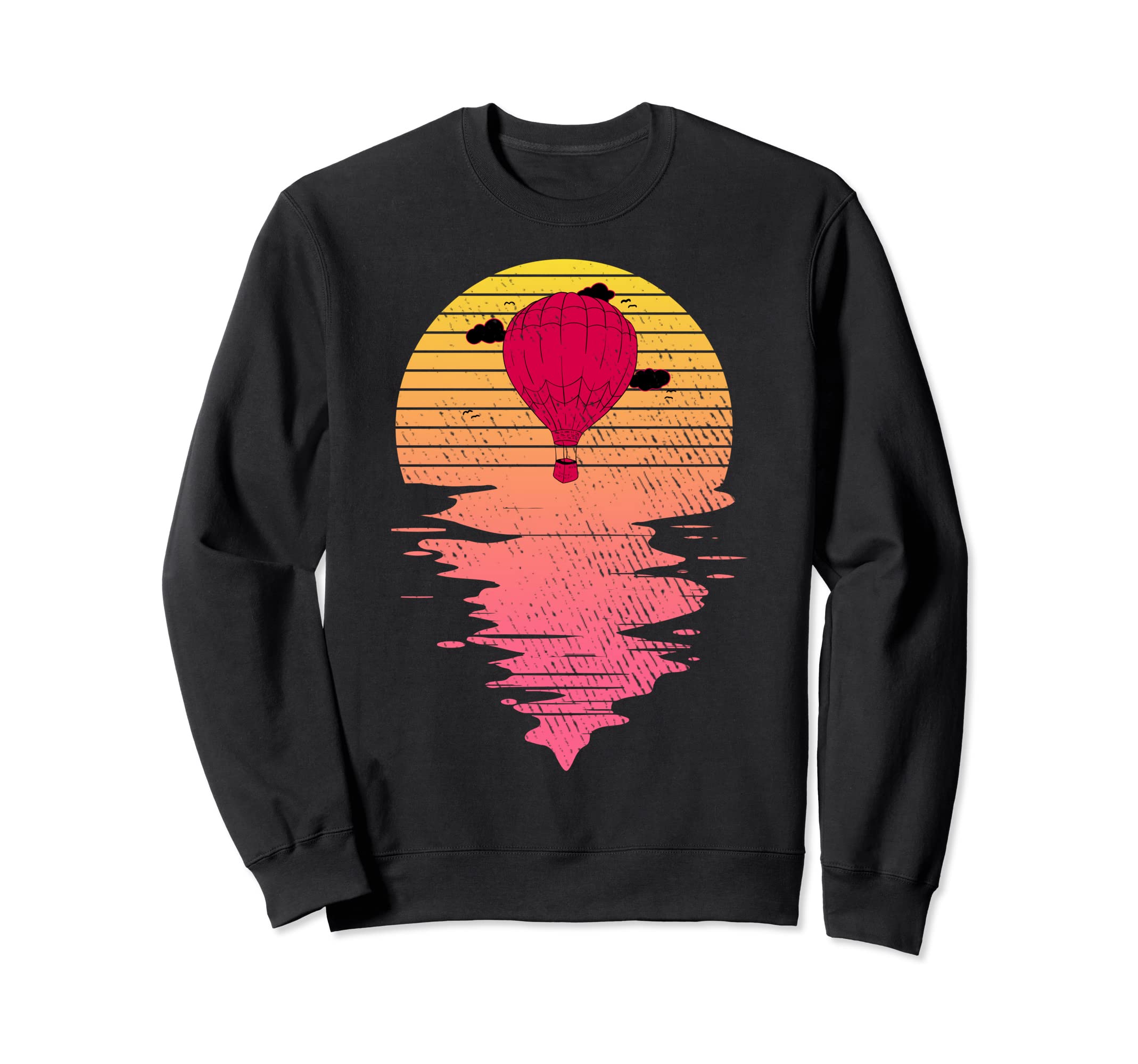 Hot Air Balloon Vintage Hot Air Balloons Sweatshirt