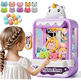 Claw Machine for Kids Girl, Vending Machines Toys for Girls 3 4 5 6 7 8 | Unicorns Girls Toys Age 6-8 4-5, Arcades Game Party Toy age 6-7,Ideas Birthday Gifts for Girl 4 5 6 9 Year Old