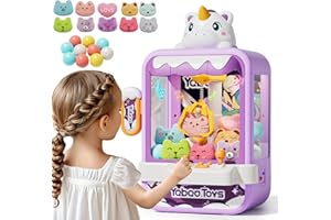 Vanvimen Claw Machine for Kids Girl, Vending Machines Toys for Girls 4 5 6 7 8, Unicorns Girls Toys Age 6-8, Arcades Game Party Toy Age 6-7,Ideas Christmas Birthday Gifts for Girl 4 5 6 Year Old