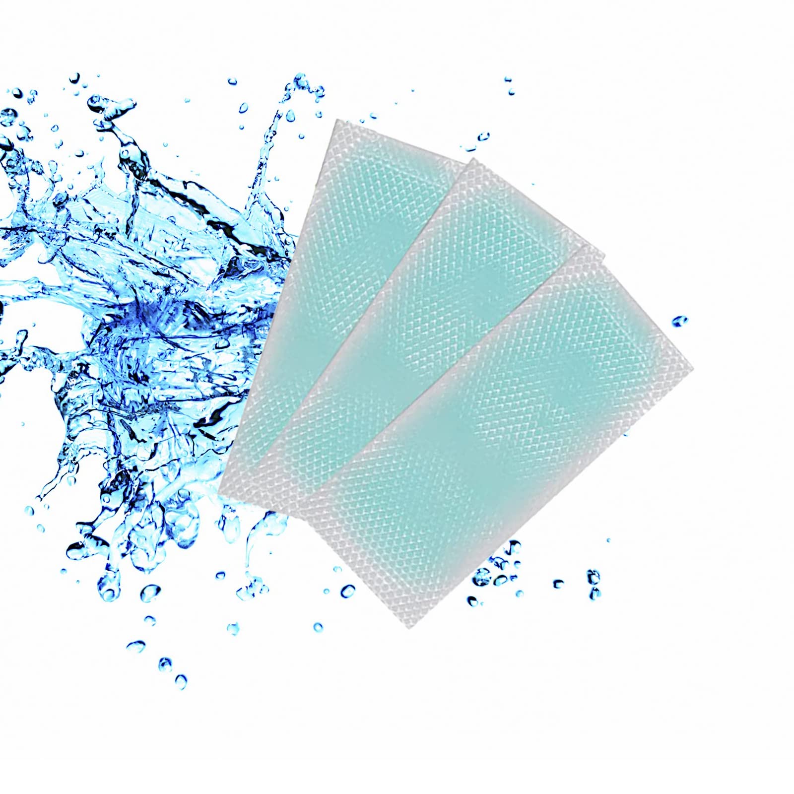 40 Sheets Fever Cooling Gel Patches, Cooling Forehead Strips Cooling Gel Sheet for Relieve Headache, Toothache Pain, Drowsiness, Fatigue, Refreshing, Sunstroke