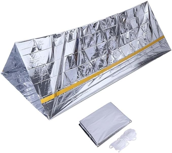 Emergency Shelter Survival Sleeping Bag 2in1 Mylar