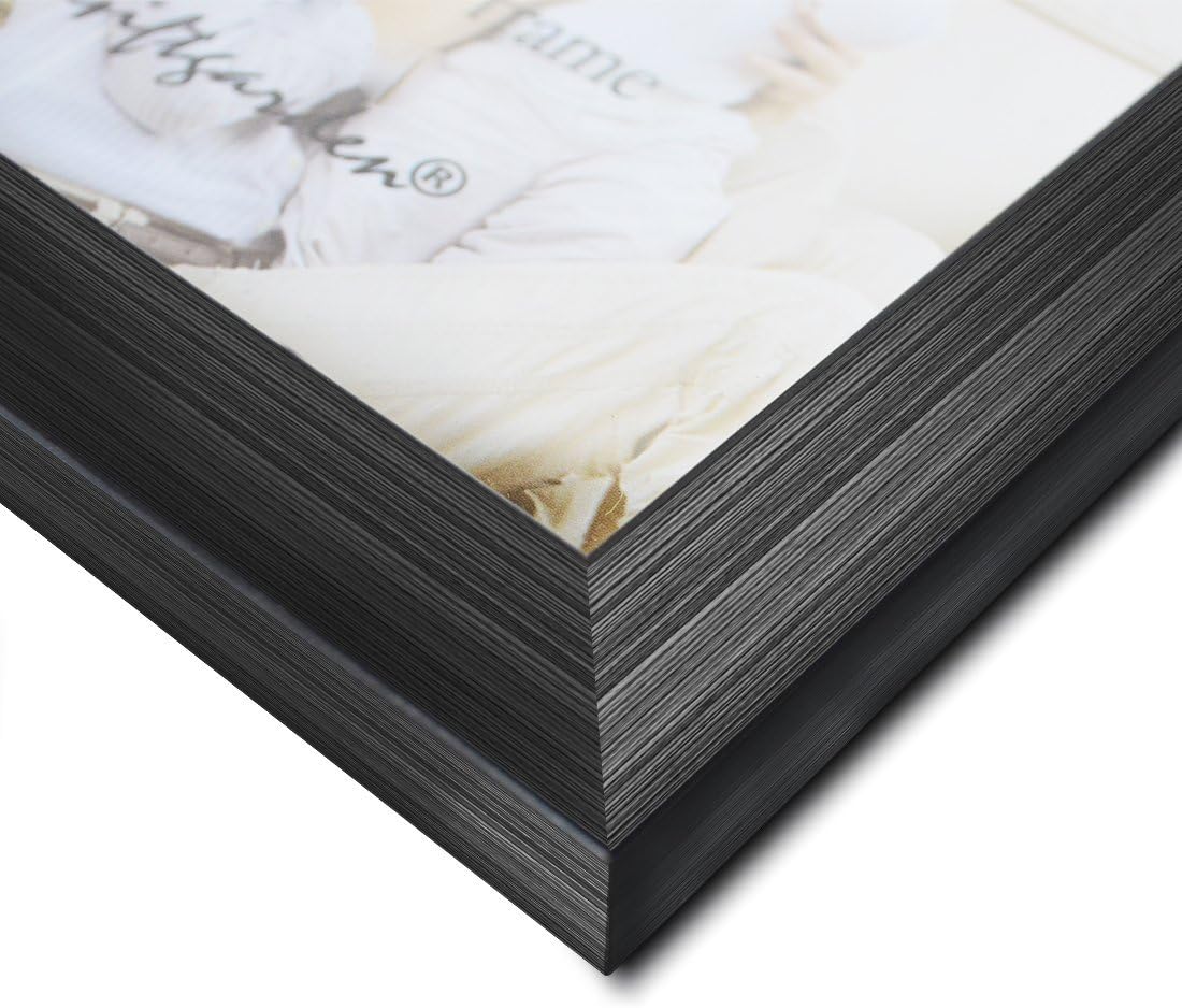Giftgarden 5x7 Picture Frames for Wall Decor or Tabletop, Black, 12 Pack -