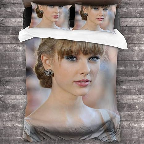 Amazon Taylor Swift 布団カバー 3点セット 寝具カバーセット 枕カバー 掛け布団カバー 寝具用品 ベッドカバー 優しい肌触り 柔らかい 通気性 抗菌 防臭 四季通用 寝具カバーセット オンライン通販