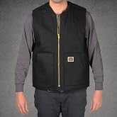 Ben Davis Lined Vest - Black (as1, alpha, l, regular, regular)