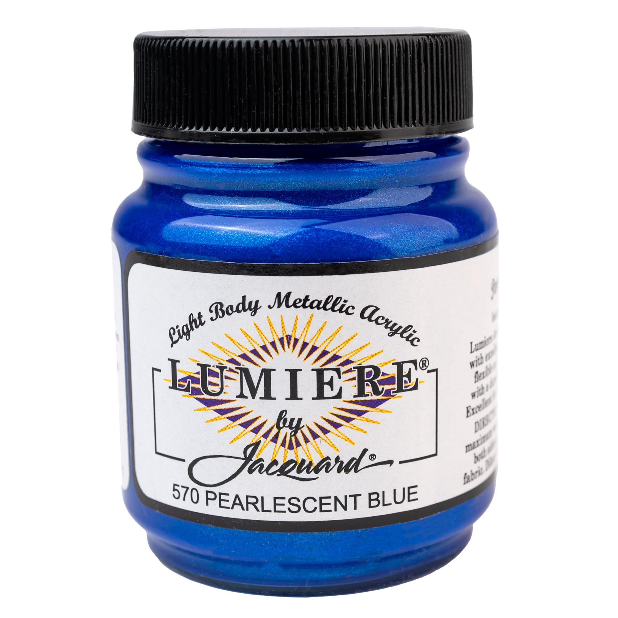 Jacquard Lumiere Paint Pearl Blue 2.25Oz